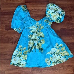 Free People Puff Sleeve Dress